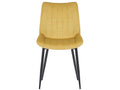 Dining chair - Velvet - Yellow - Chicyla TLIV40981