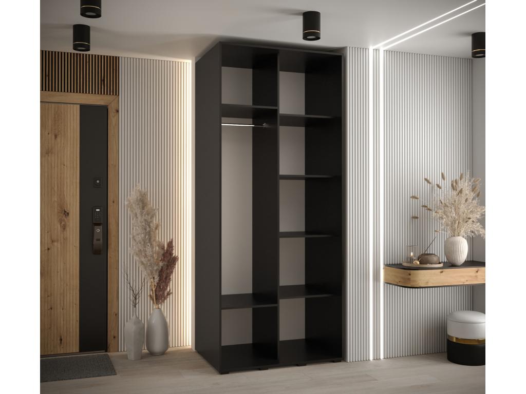 Domopure 13 Sliding Door Wardrobe 235.2/110/60 2 Doors QRRB64069