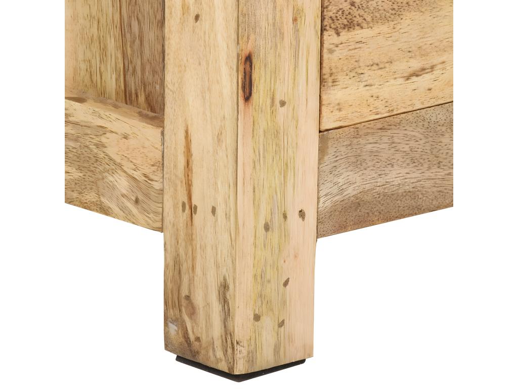 Bedside table 45x35x60 cm Solid mango wood CXNL49225
