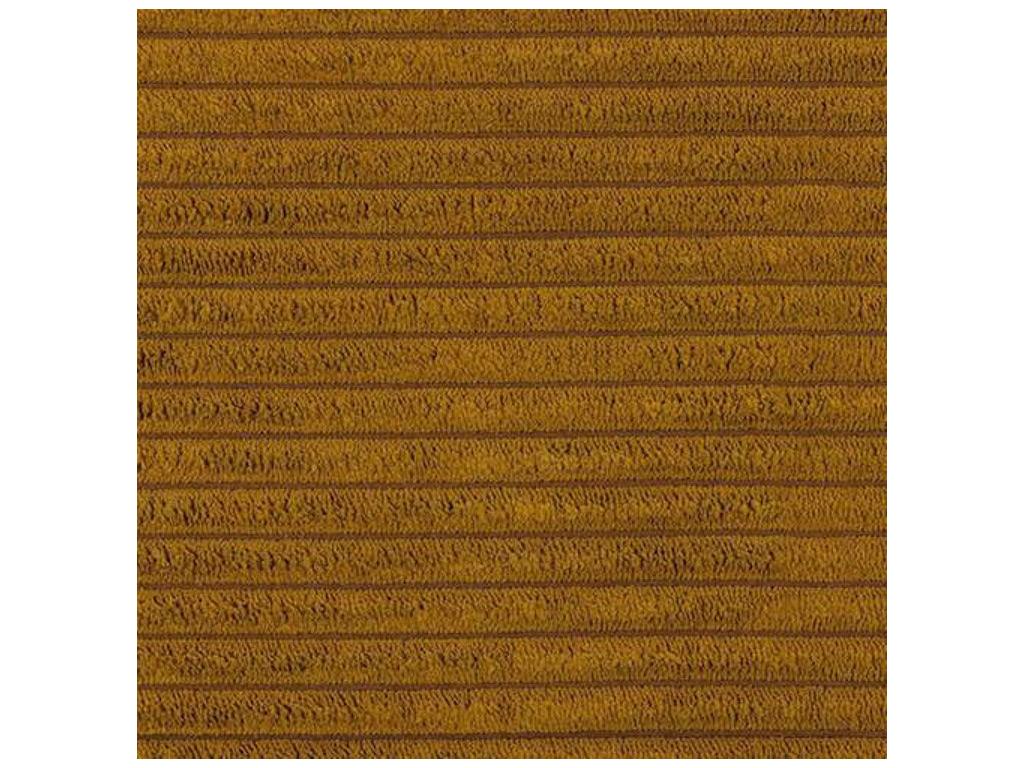 Chicyla 122 Yellow Pouf 39x60x60cm Tapestry Metal Legs FTPB93420