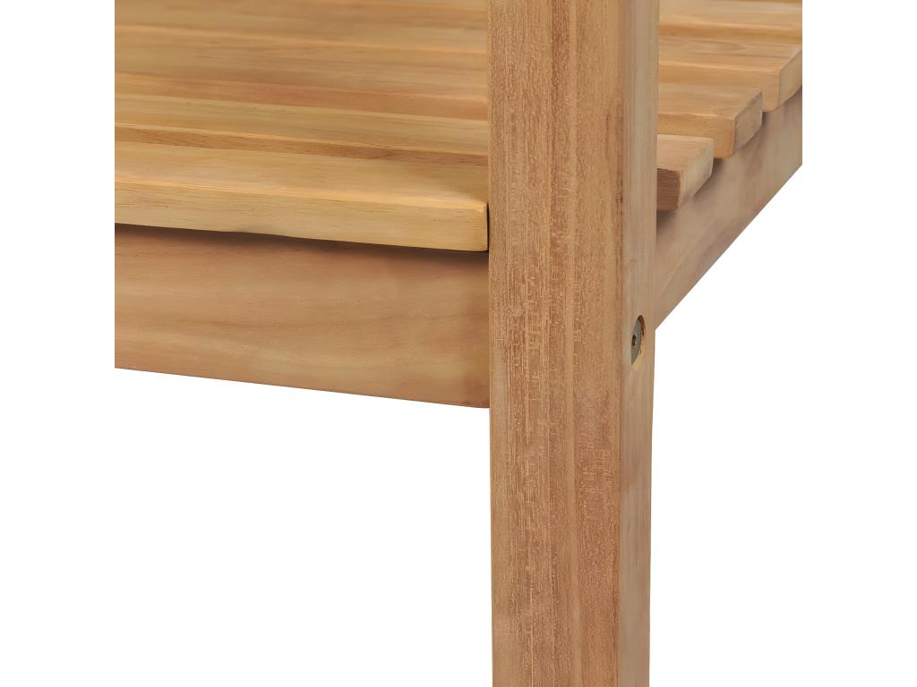 Garden bench 228 cm solid teak wood HDUR90970