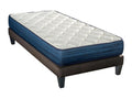 Domopure BEDDING - QUINCONCES Set 90x200 cm - Pocket Spring Mattress, Wooden Slatted Base UZRE65425
