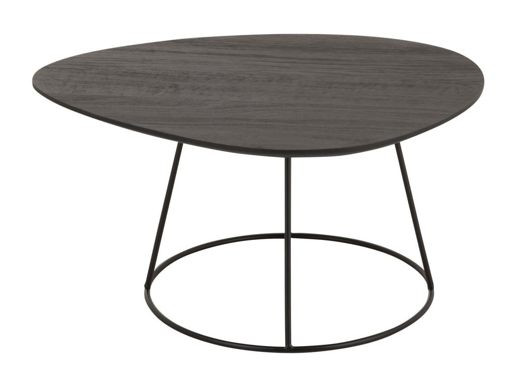 Chicyla Designer Side Table 60cm Dark Brown TVKW35417