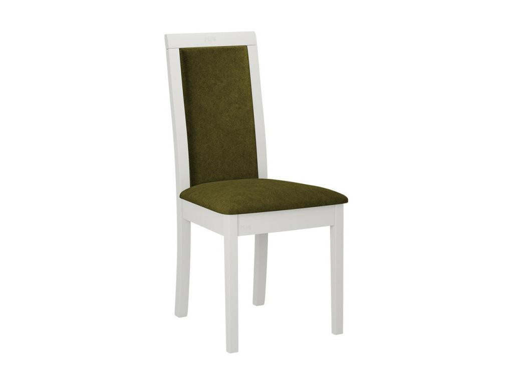 Victorville 343 Chair White - Green 93x45x41cm Upholstered Wood CZFX52971