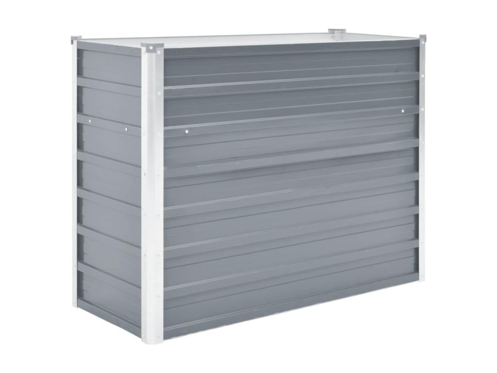 Grey raised bed planter 100x40x77 cm 02 0001087 WBMA23178