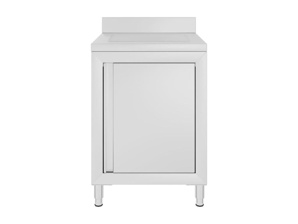 Silver commercial kitchen cabinet 60x60x95 cm 02 0000003 IPLR88491