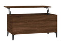 Coffee table, brown oak, 90x44.5x45 cm, engineered wood, YNEY51453