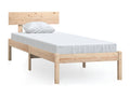 Bed frame Solid pine wood 90x190 cm UK single VZFR43204