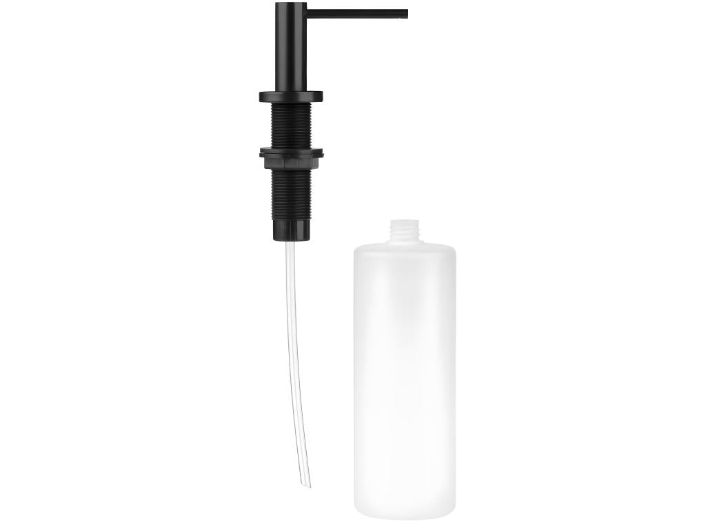 CXCH50666 Black Soap Dispenser, Sink Mounted