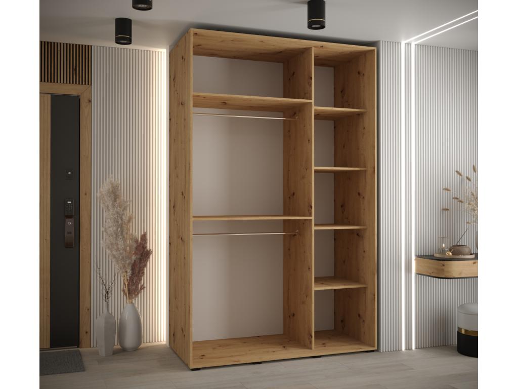 Chicyla 11 Sliding Door Wardrobe 235.2/150/60 3 Doors MUFJ92590