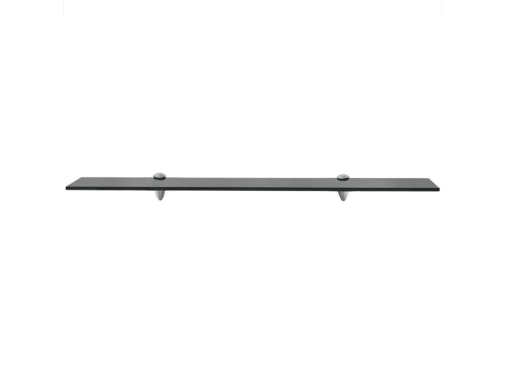 Wall shelves, 2 pieces, glass, 80x20 cm, 8 mm, EUCE24447
