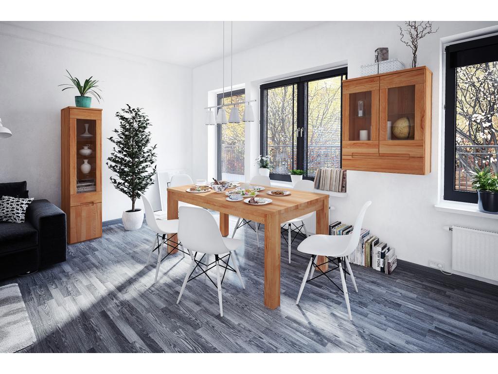 VENTO - Table with extension in natural oiled beech heartwood 90x200 VIYE78631