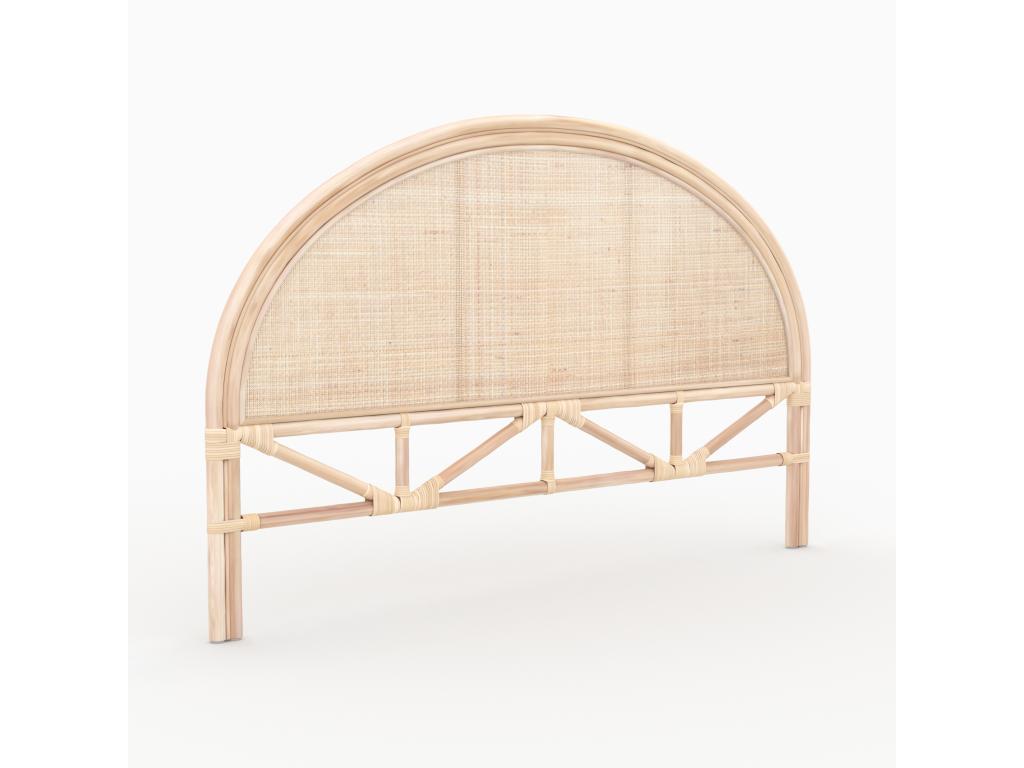 Natural rattan headboard 160 cm - Chicyla JKCO66987