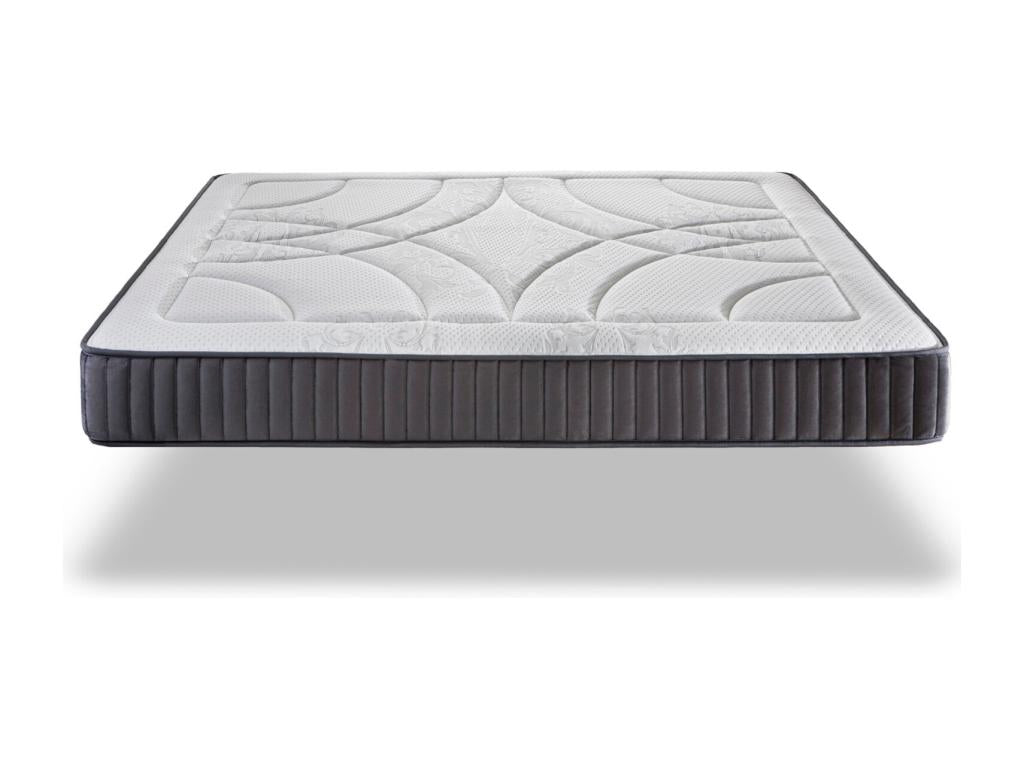 Domopure Mattress 135x200 cm, 24 cm Thick - High-Density Foam - Multi-Zone Comfort System KTCJ46216