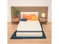 Domopure Foam Mattress 135x200 cm, 30 cm High - Removable Cover, Breathable Domopure Cover - Cabrio LCNY95770
