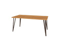 Chicyla - Dining table 100x170 in natural oiled wild oak XUBU71895