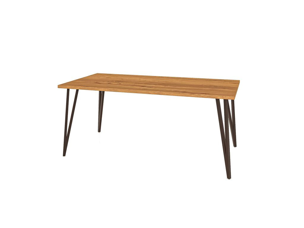 Chicyla - Dining table 100x170 in natural oiled wild oak XUBU71895