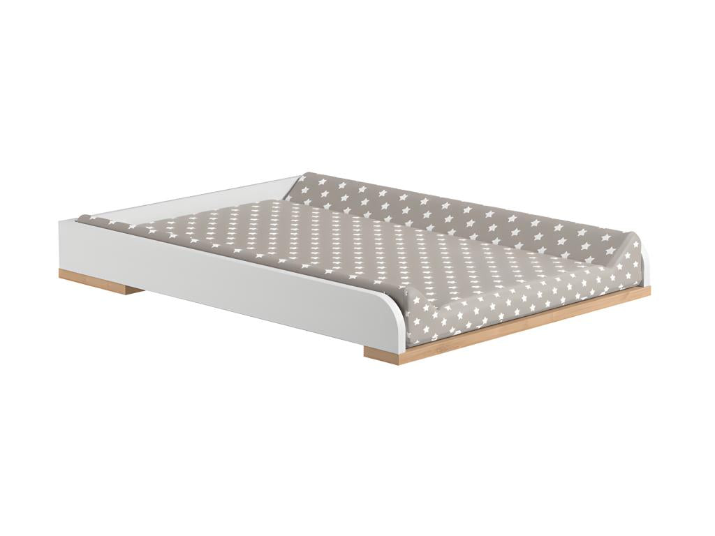 Chicyla White Changing Table for Dresser GMIV03042