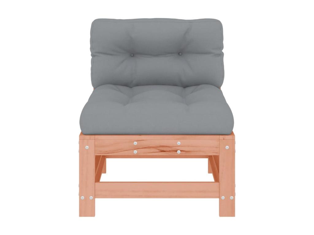 Central sofa with solid wood cushions Meublori