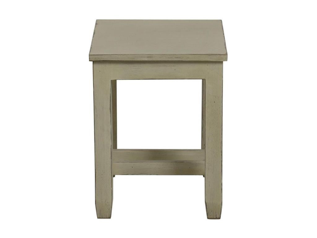 Beige Wooden Stool - Chicyla KEPJ74271