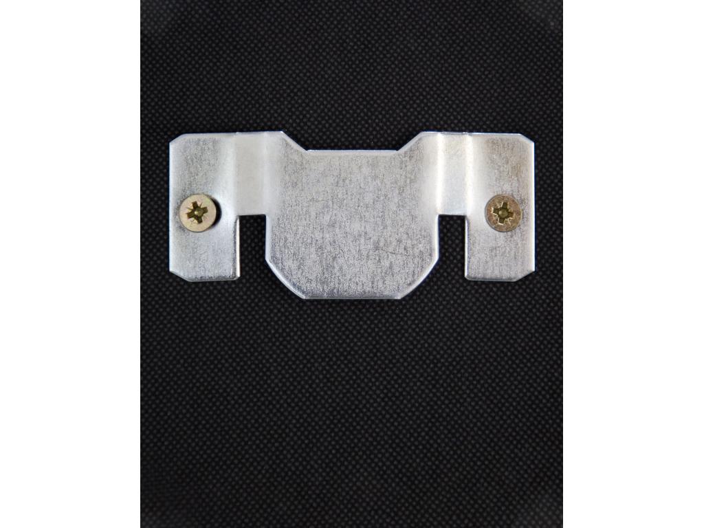 Faux leather headboard with beige buttons, 160x80cm - Domopure FXJF86390