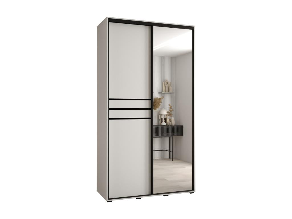 Domopure 11 Sliding Door Wardrobe 235.2/140/45 2 Doors DITQ44491