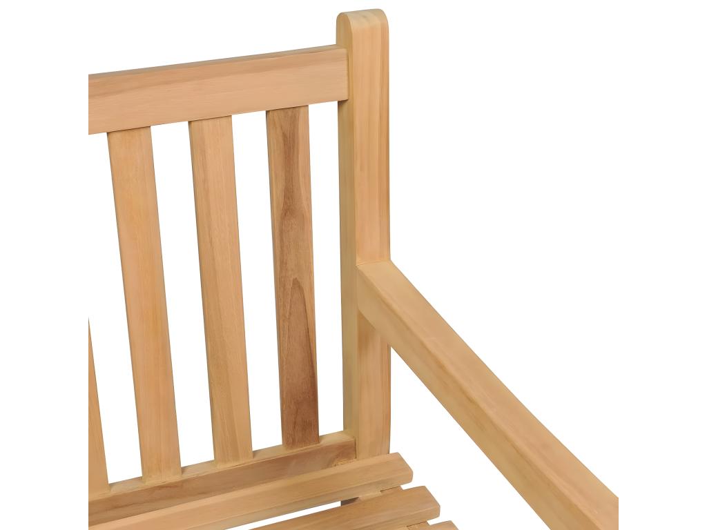 Garden bench 228 cm solid teak wood HDUR90970