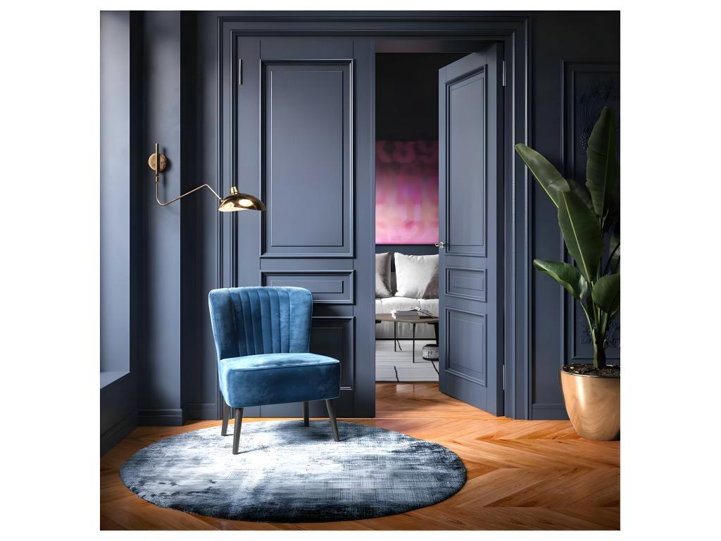 Grey fabric armchair - Chicyla SICL71826