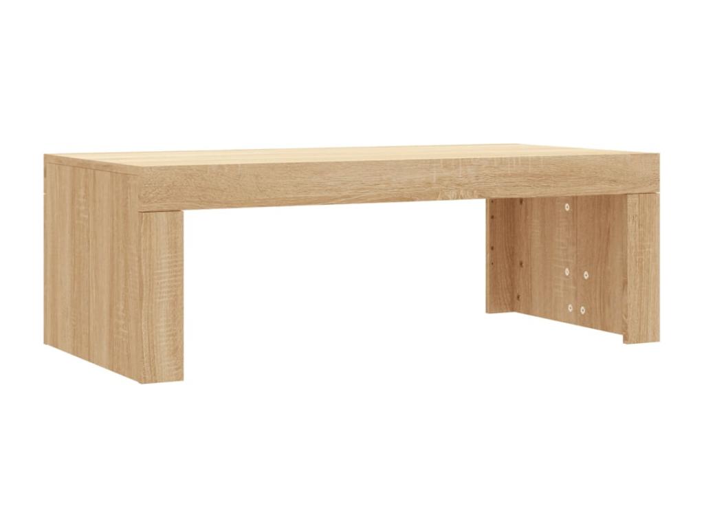 Chicyla oak coffee table 102x50x36 cm engineered wood UOOG62136