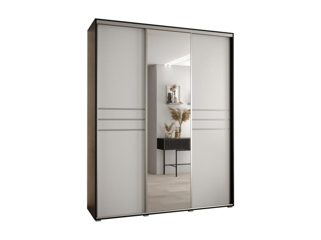 Chicyla 11 Sliding Door Wardrobe 235.2/190/60 3 Doors GVTF83622