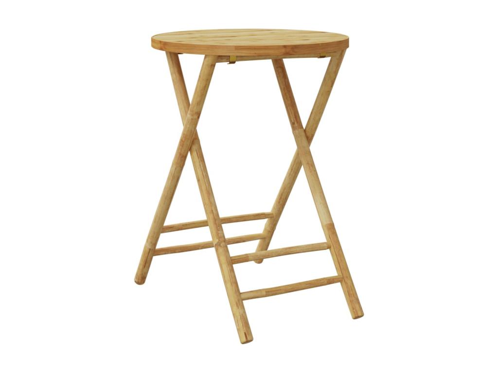 Domopure 3-piece folding set with dark grey cushions, Domopure XLFQ08120