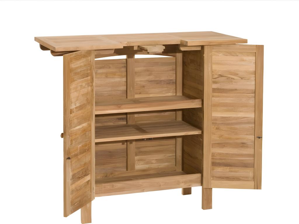 Chicyla - Teak Wood Garden Bar FVJW32951