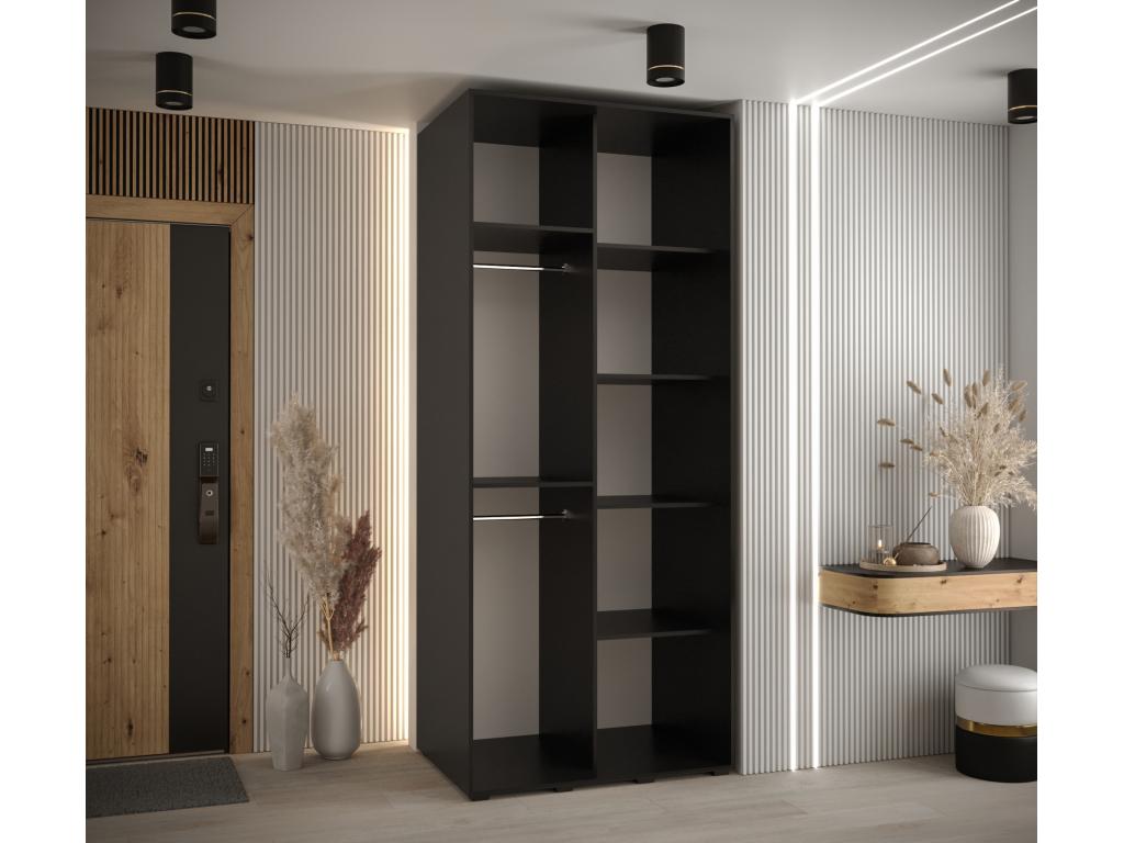 Domopure 10 Sliding Door Wardrobe 235.2/100/60 2 Doors PTYV96959