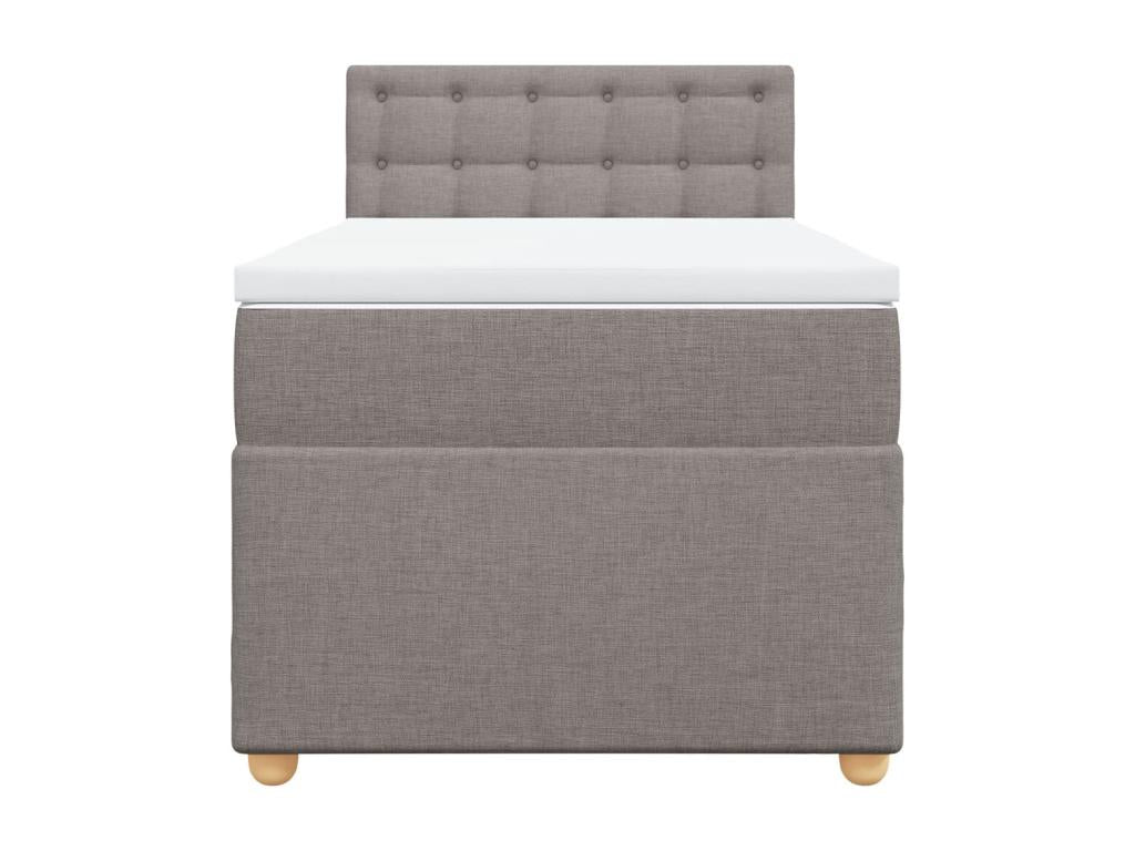 Chicyla bed base with Chicyla mattress 90x190 cm Fabric MCTA51071