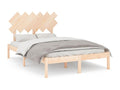 Bed frame 120x190 cm Small Double Solid Wood ESMK18397