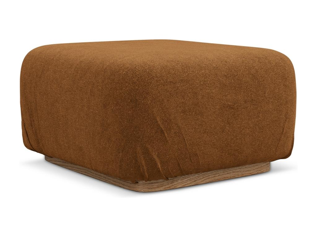Pouf in Bouclé - terracotta - Chicyla GIDL79465