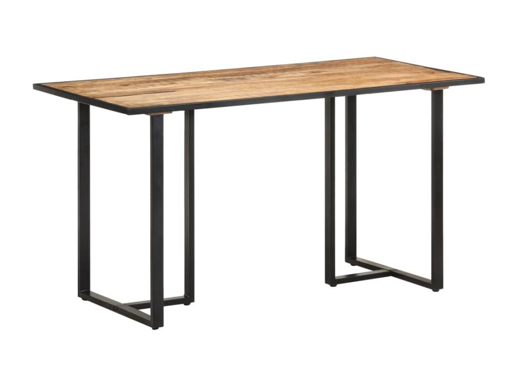 Dining table 140 cm Raw mango wood NYOA40207
