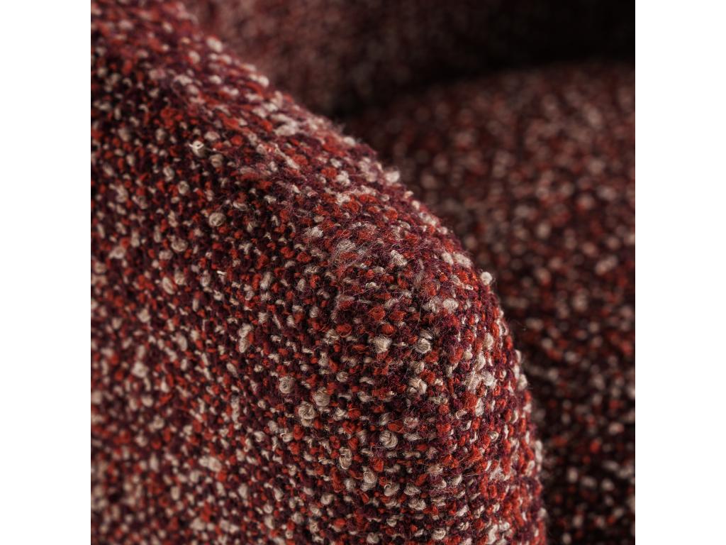 Chicyla brown polyester armchair 73x68x71 cm KZWD72723