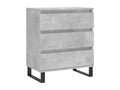 Concrete Grey Buffet 60x35x70 cm Engineered Wood AAYR86950